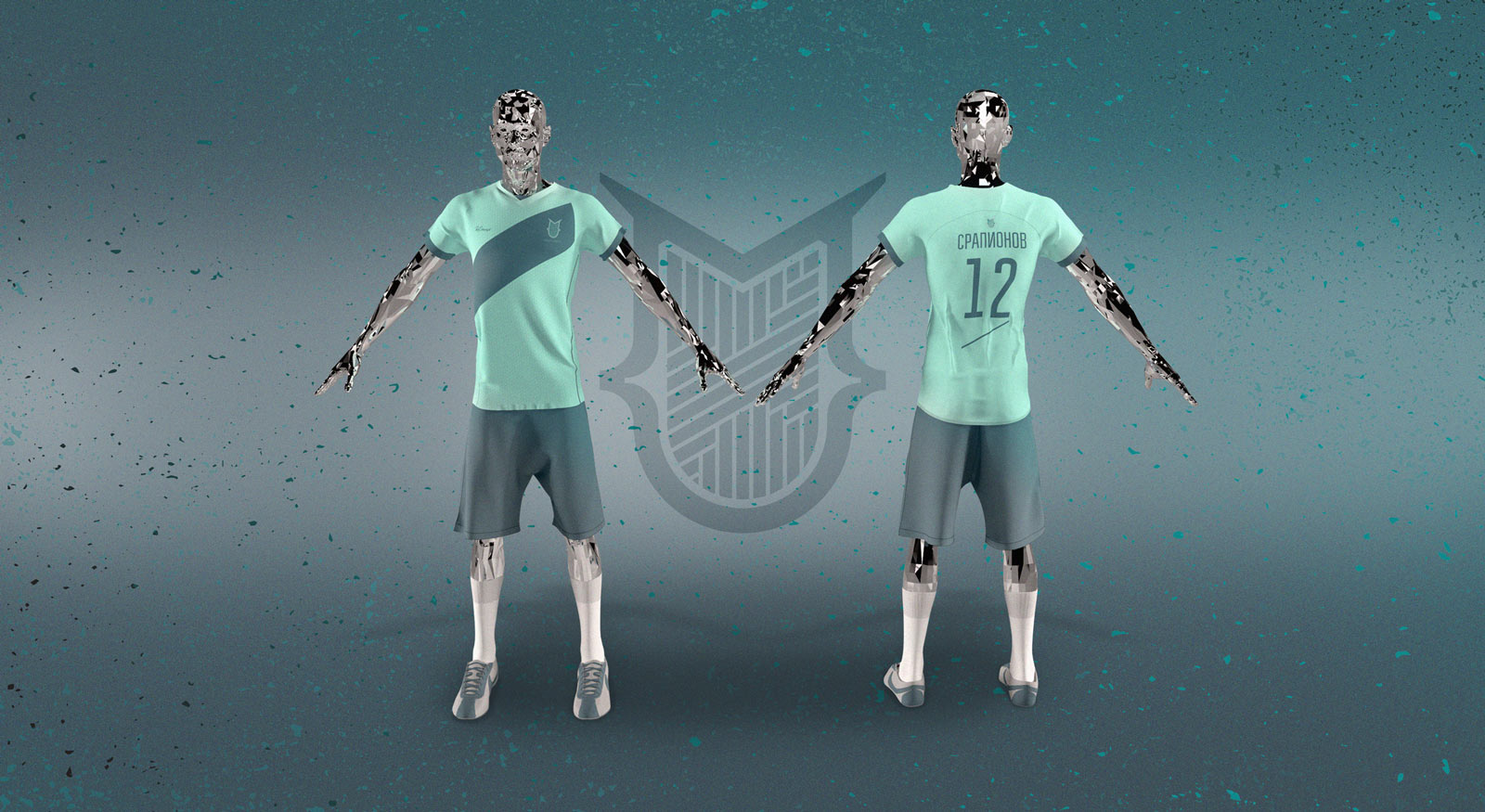 Дизайн футбольной команды