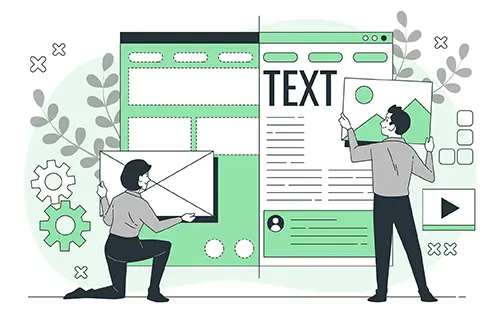 Как наполнить сайт контентом текстом картинками